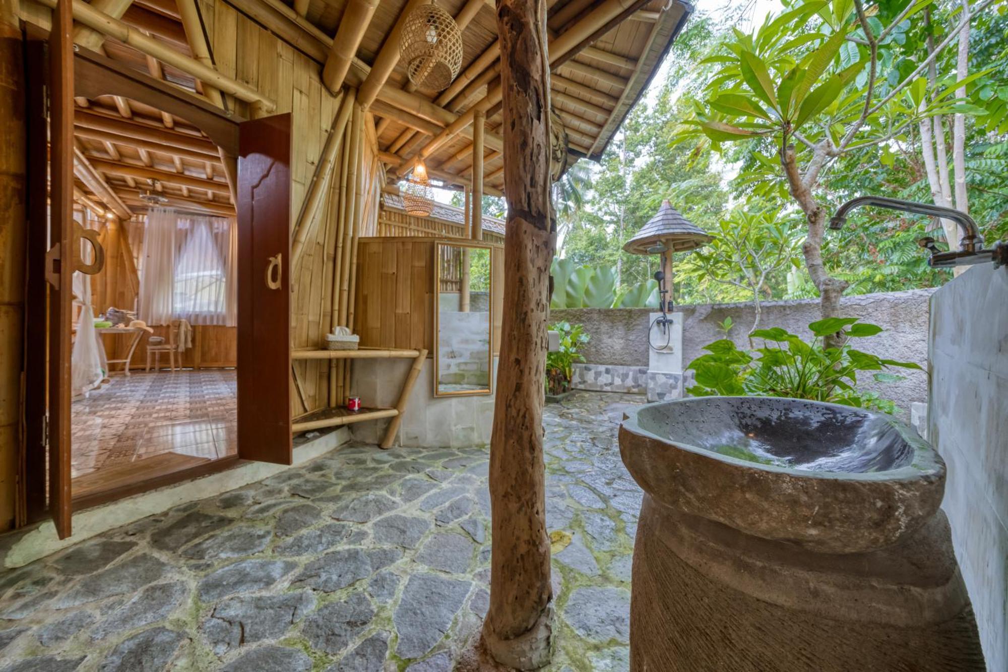 Bamboo Cabin Sanctuary By Nusantara Hospitality 우붓 외부 사진