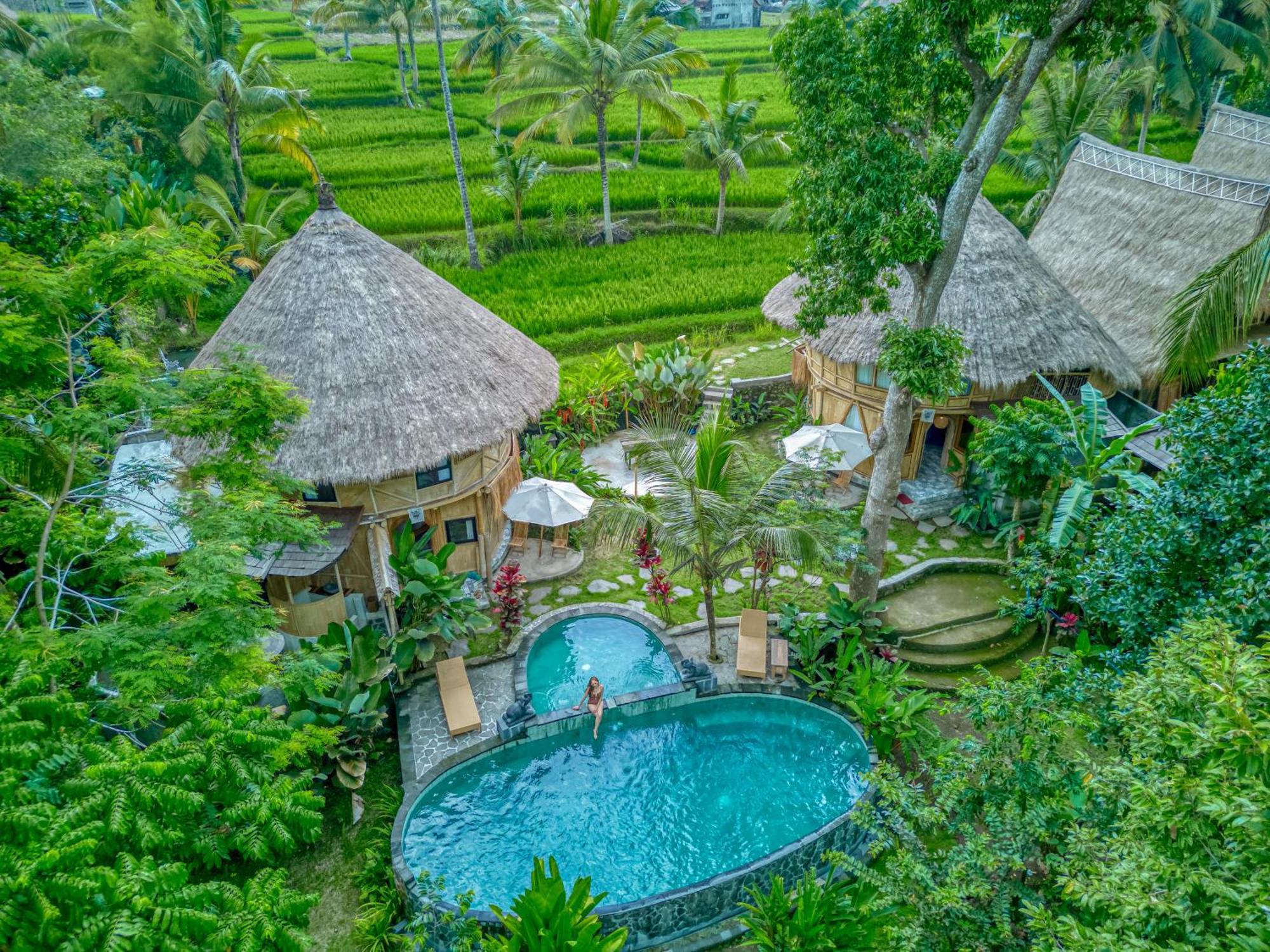 Bamboo Cabin Sanctuary By Nusantara Hospitality 우붓 외부 사진