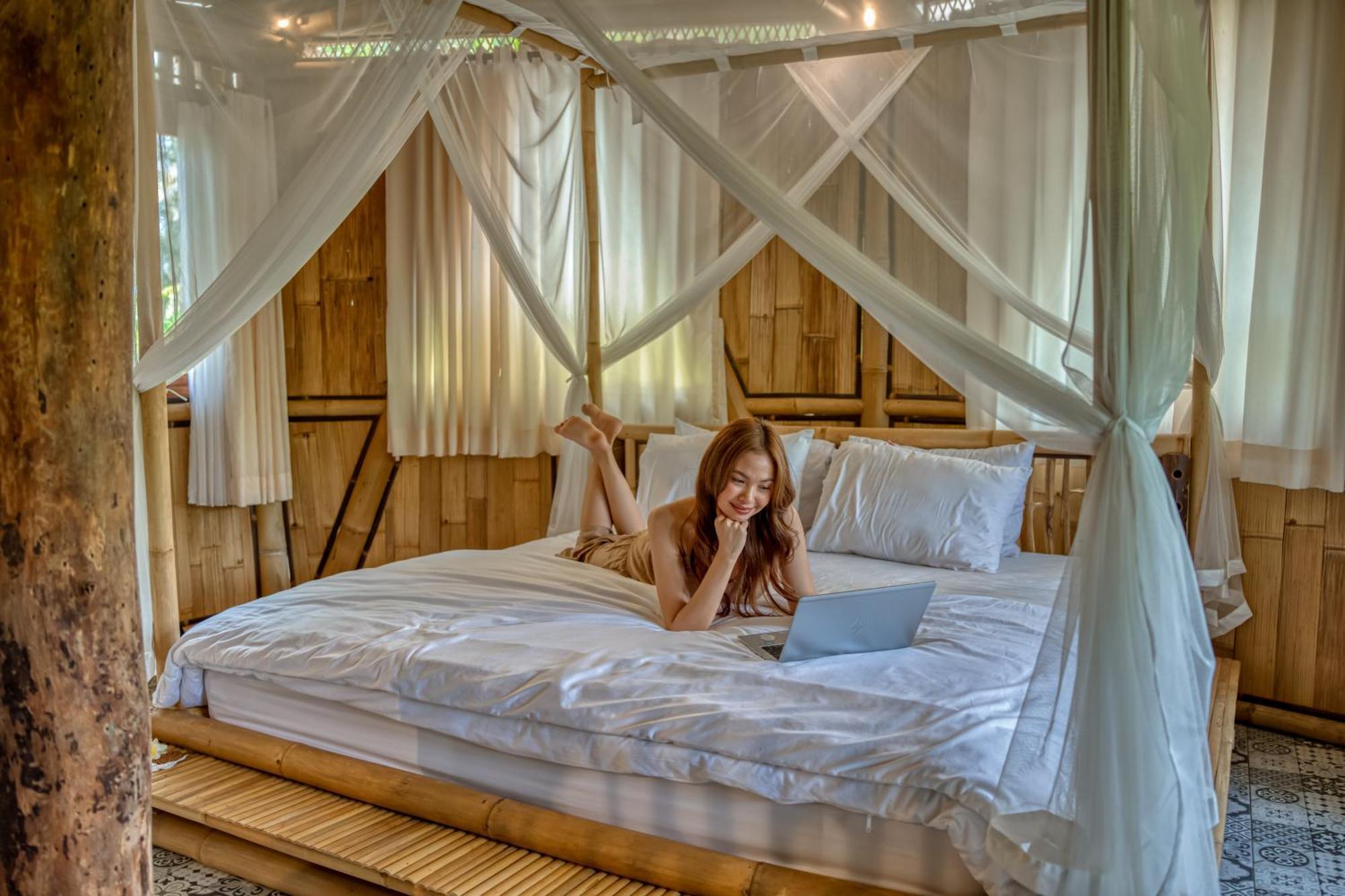 Bamboo Cabin Sanctuary By Nusantara Hospitality 우붓 외부 사진